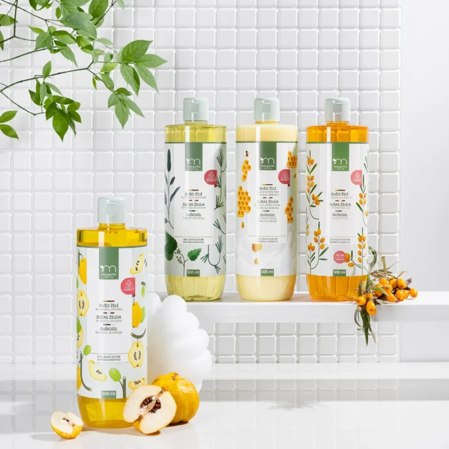 MARGARITA Dušo želė su šaltalankių aliejumi 500ml - Image 2
