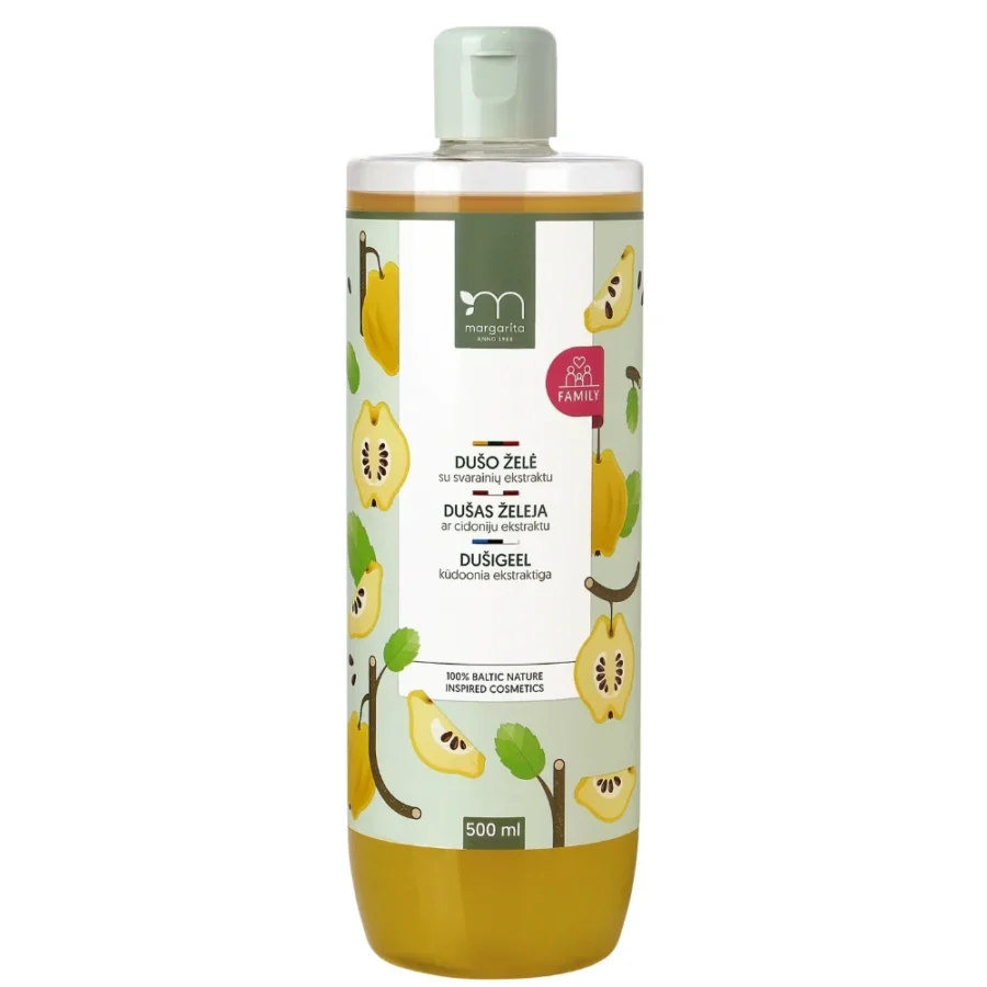 MARGARITA Shower gel with quince extract, 500 ml