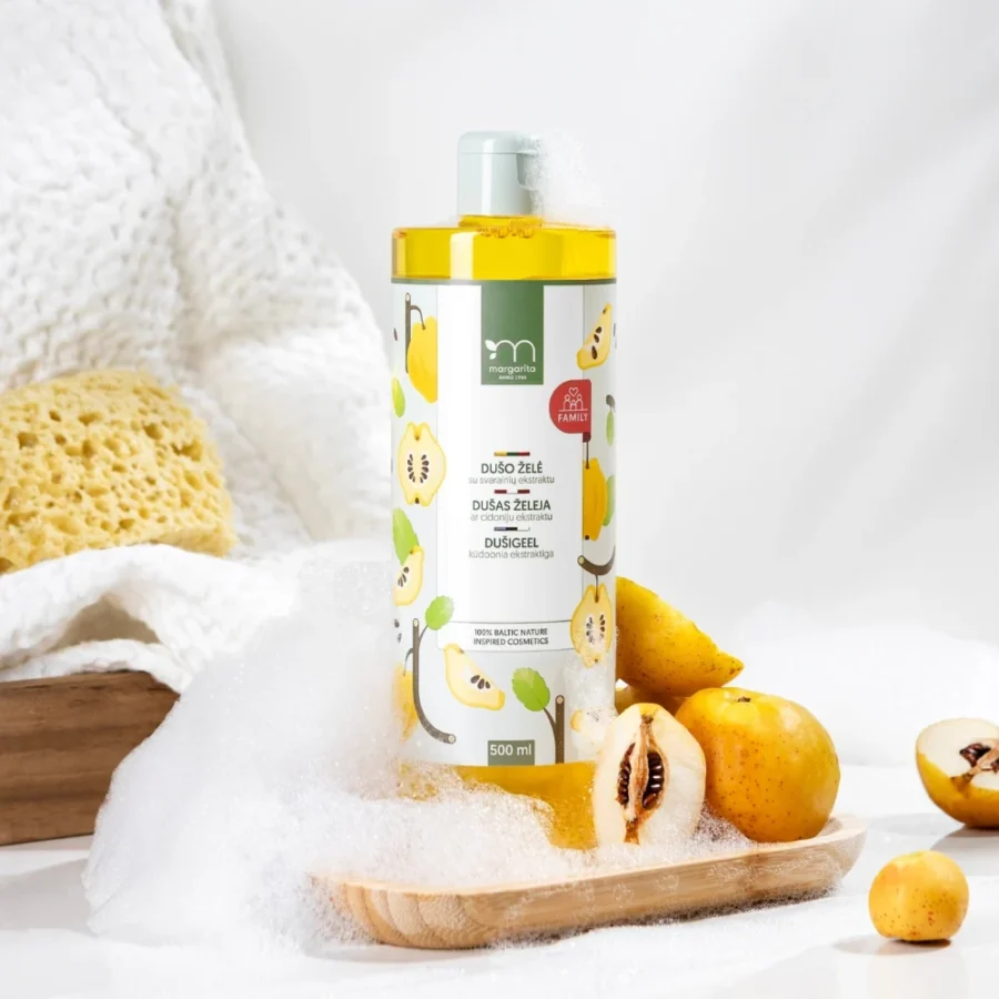 MARGARITA Shower gel with quince extract, 500 ml - Image 2