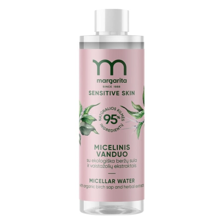 MARGARITA SENSITIVE SKIN micellar water with organic birch sap and herbal extracts 200 ml