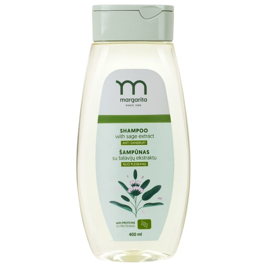 MARGARITA Anti-dandruff shampoo with sage extract 400ml