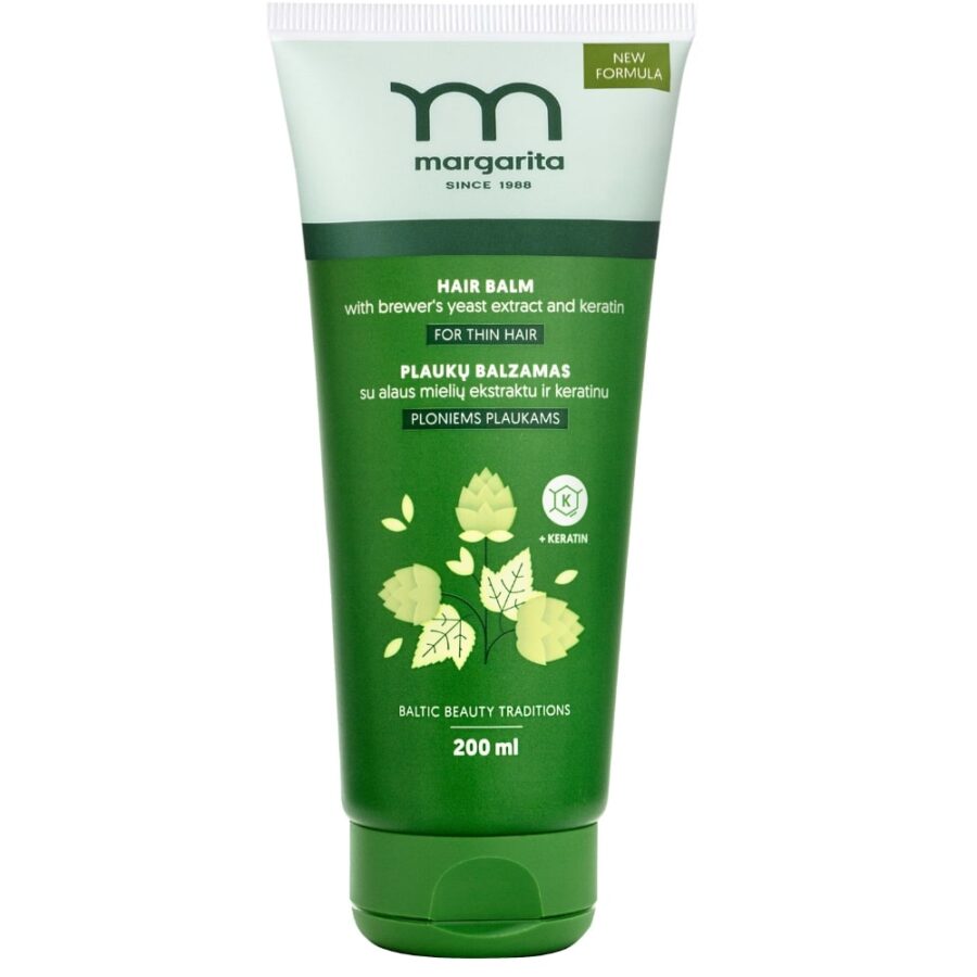 MARGARITA Hair balm with brewer's yeast extract and keratin 250ml
