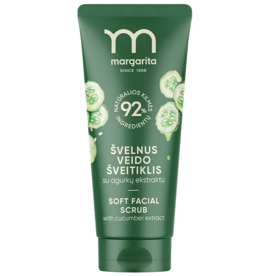 MARGARITA soft facial scrub with cucumber extract 75 ml