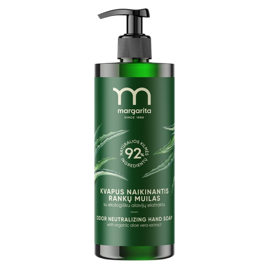 MARGARITA deodorising hand soap with aloe vera extract, 400 ml