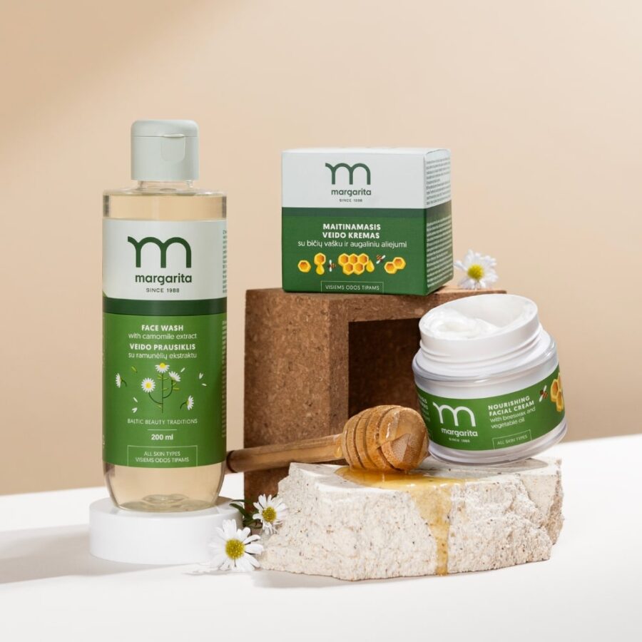 MARGARITA nourishing face cream with beeswax and vegetable oil 50 ml - Image 2