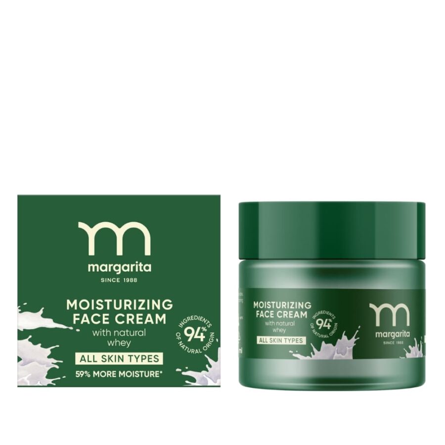 MARGARITA moisturizing face cream with natural whey 50 ml