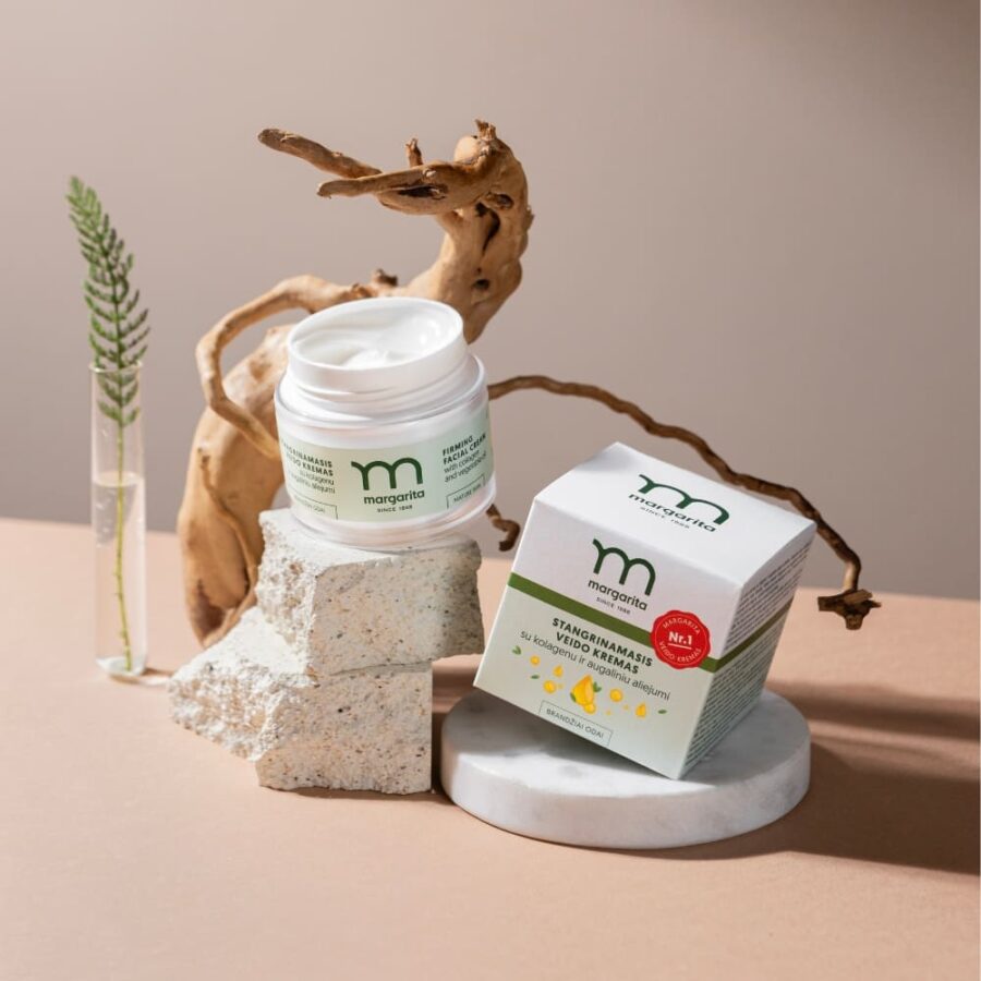 MARGARITA firming face cream with collagen and vegetable oil 50 ml - Image 2