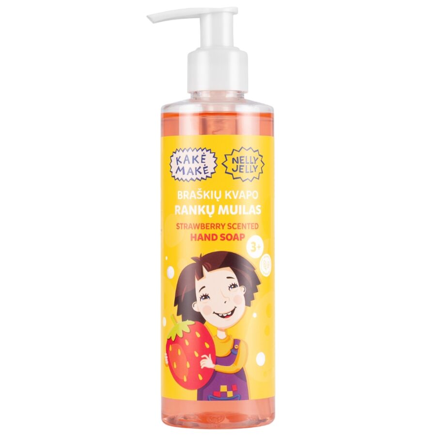 MARGARITA KAKĖ MAKĖ Braškių kvapo rankų muilas 250 ml