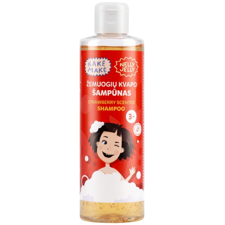 MARGARITA KAKĖ MAKĖ Žemuogių kvapo šampūnas be ašarų 250 ml